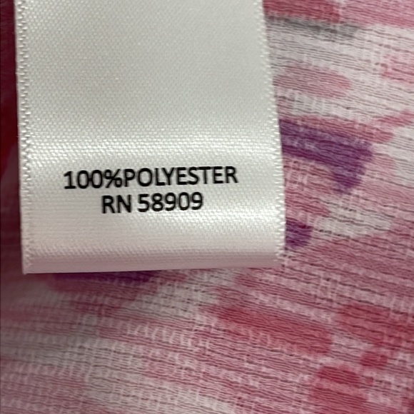 Allison Daley petites PL pink floral blouse - Picture 6 of 7